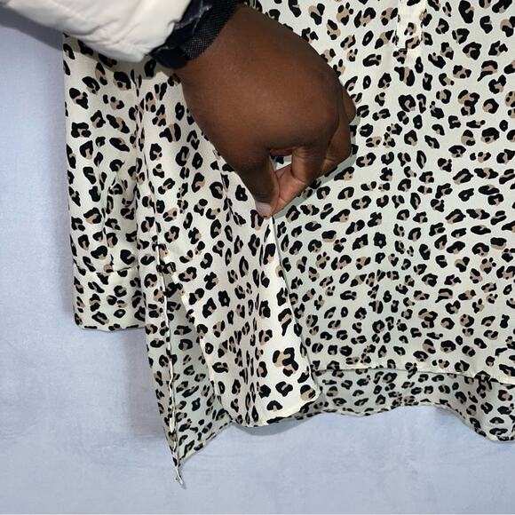 Zac and Rachel Animal Print Blouse Top Shirt - Picture 3 of 10